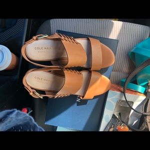 Wedge sandal brand new ColeHan